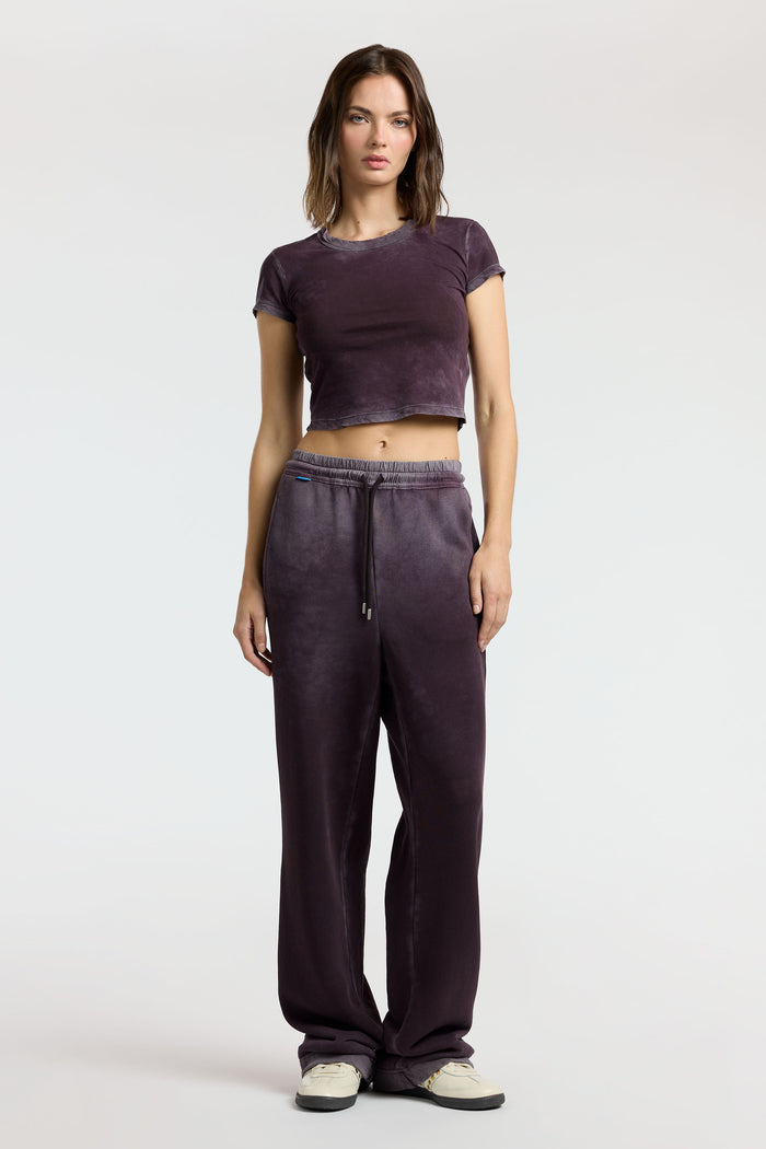 Cotton Citizen Standard Baby Tee Vintage Eggplant