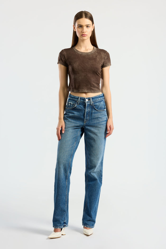 Cotton Citizen Standard Baby Tee Vintage Espresso