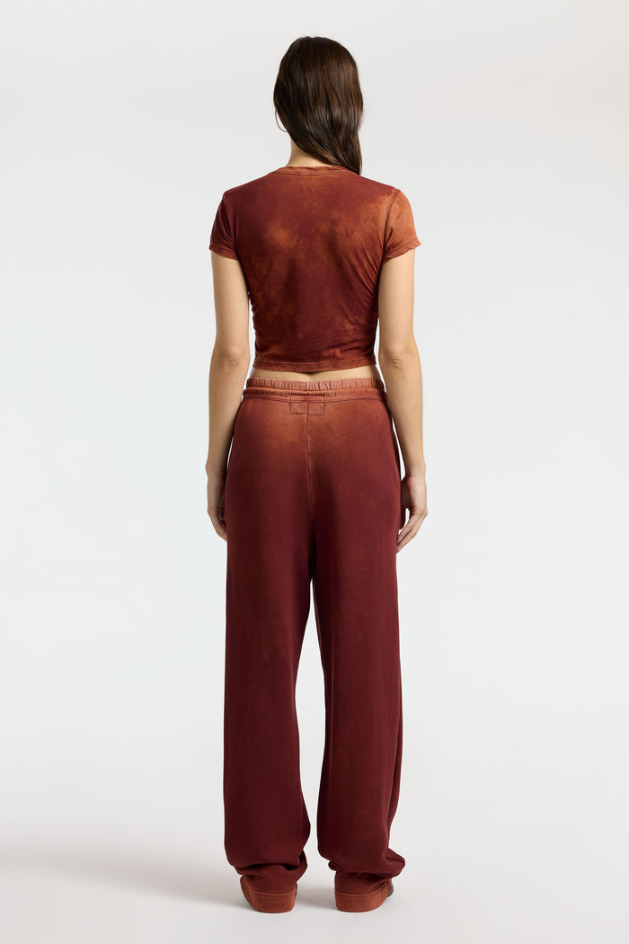 Cotton Citizen Standard Baby Tee Vintage Red Wine