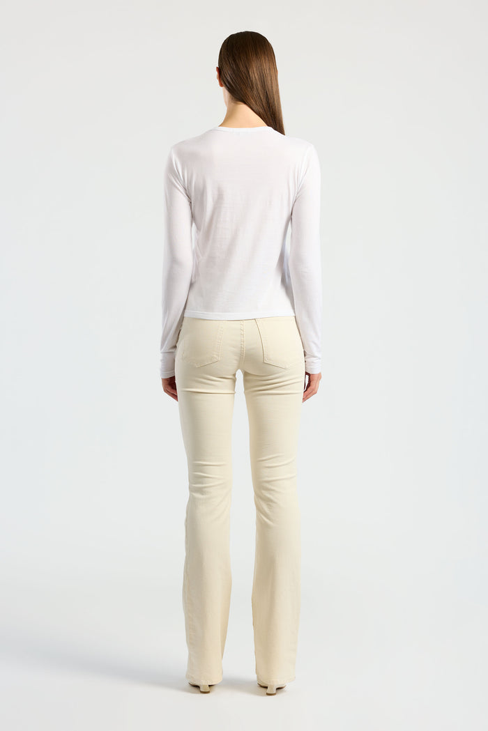 Cotton Citizen Standard Long Sleeve Shirt White