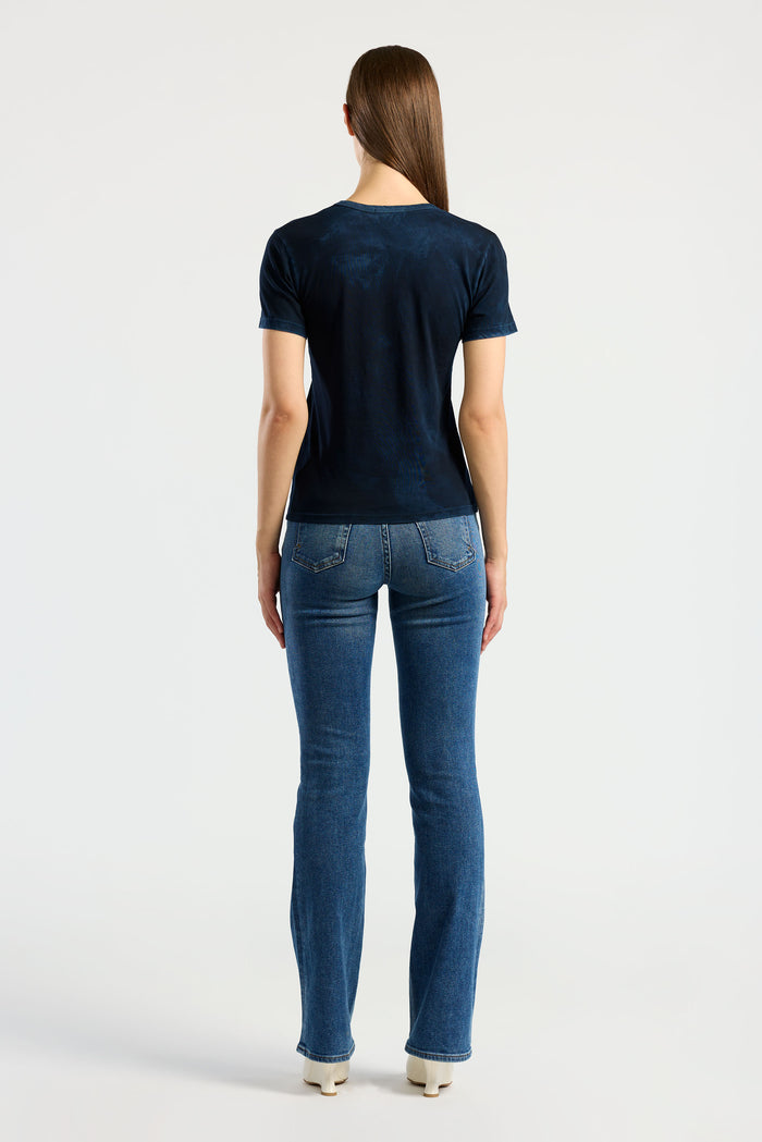 Cotton Citizen Standard V-Neck Tee Vintage Navy