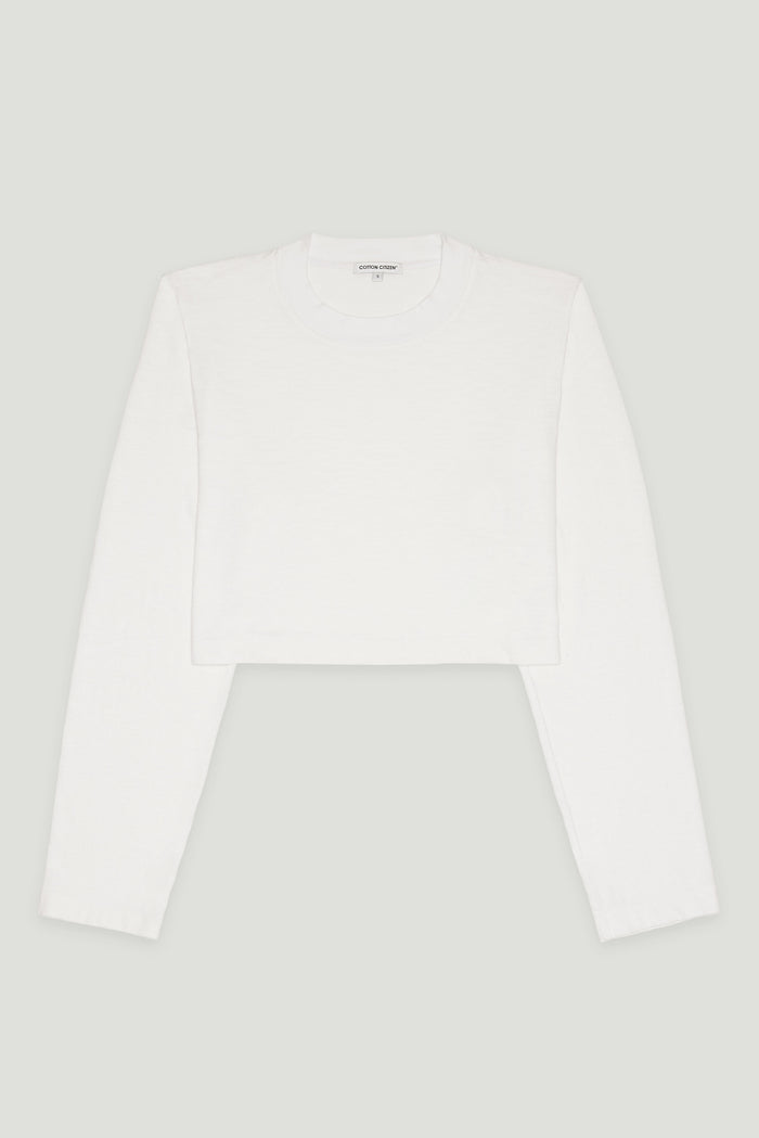 Cotton Citizen Tokyo Crop Shirt White