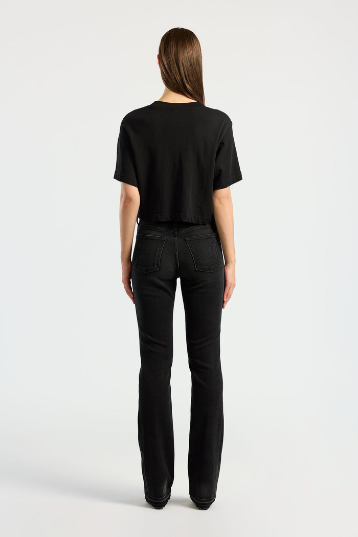 Cotton Citizen Tokyo Crop Tee Jet Black
