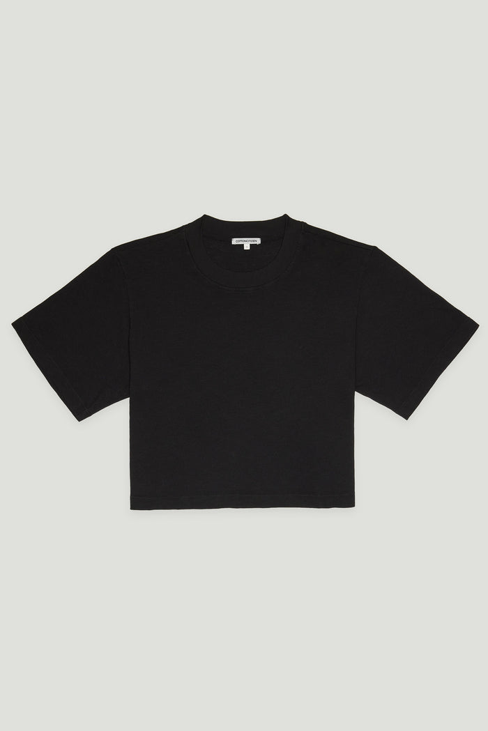 Cotton Citizen Tokyo Crop Tee Jet Black