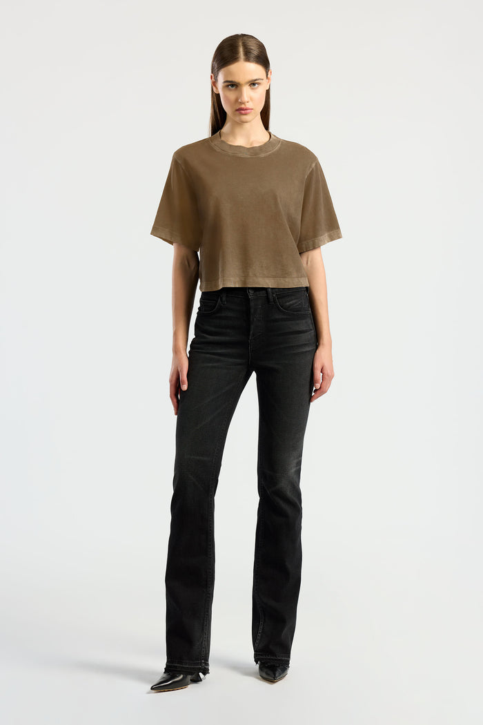 Cotton Citizen Tokyo Crop Tee Vintage Chai