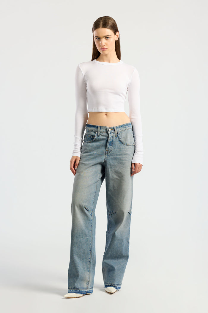 Cotton Citizen Verona Crop Shirt White