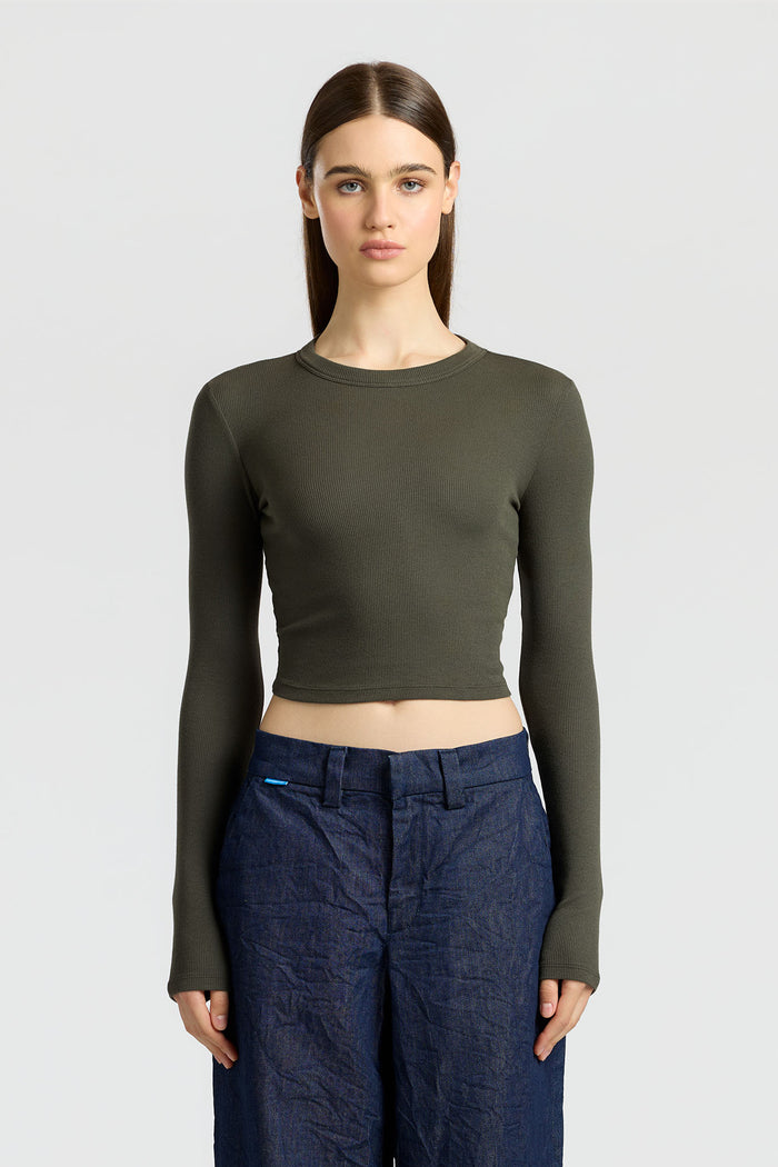 cotton citizen Verona Crop Shirt