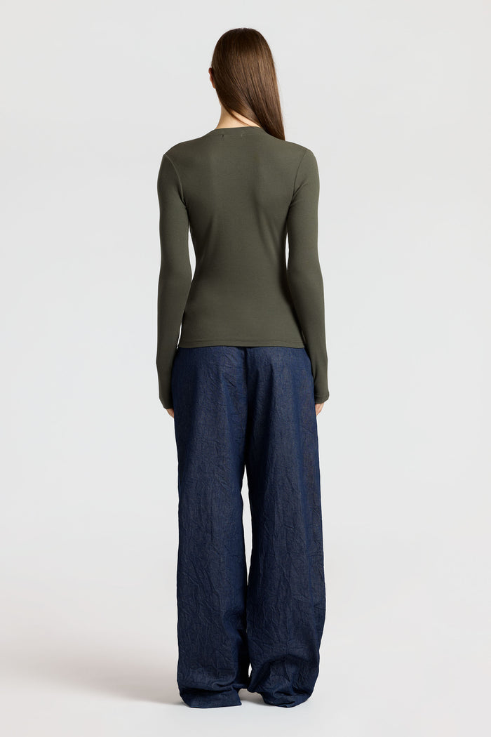 Cotton Citizen Verona Henley Alpine