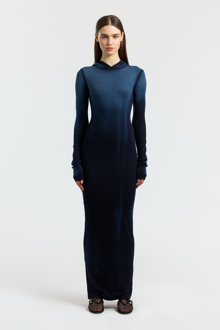 Cotton Citizen Verona Hoodie Dress Navy Cast