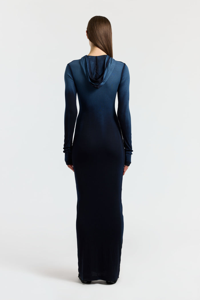 Cotton Citizen Verona Hoodie Dress Navy Cast