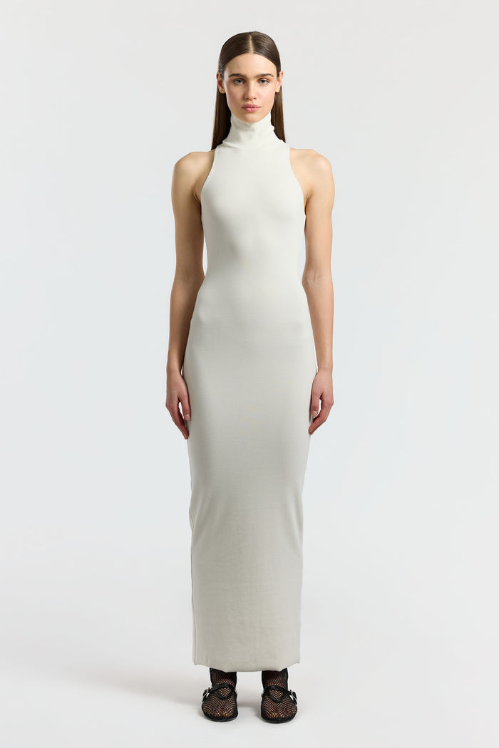 Cotton Citizen Verona Sleeveless Maxi Dress Bone