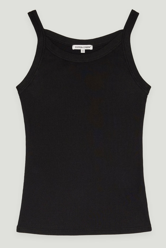 Cotton Citizen Verona Tank Jet Black