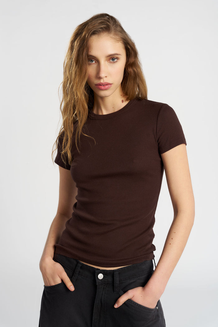 cotton citizen Verona Tee Chocolate