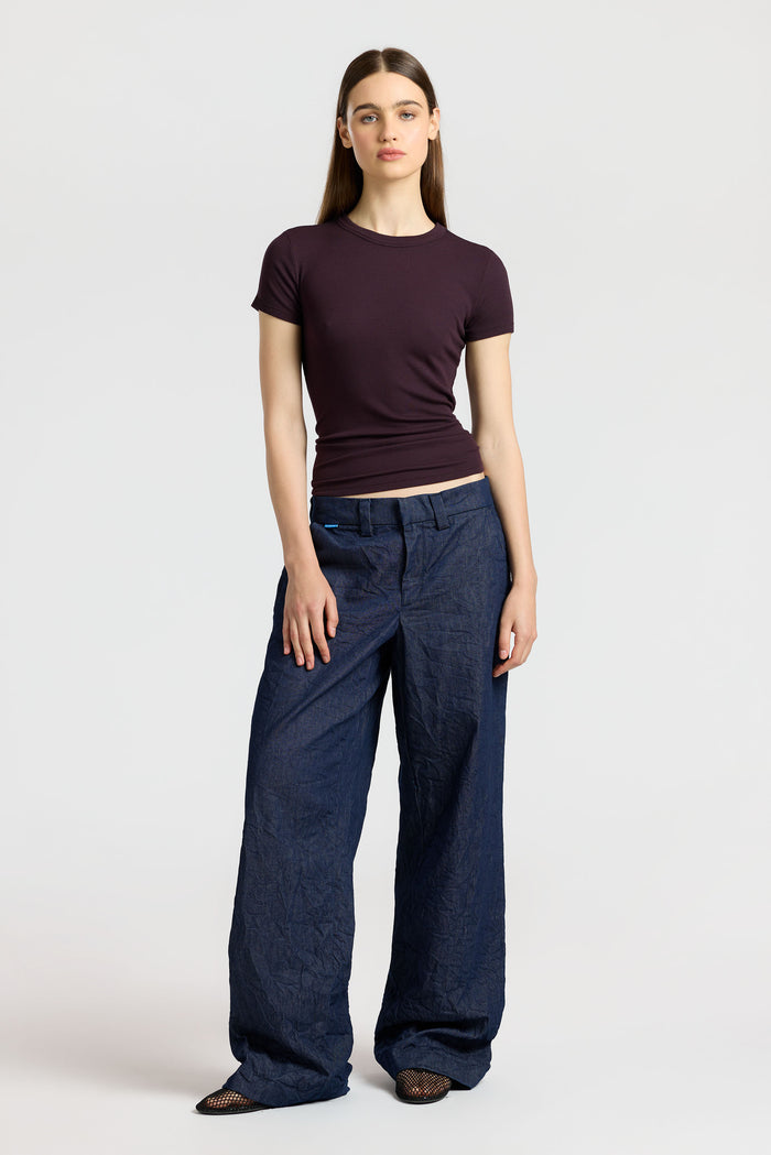 Cotton Citizen Verona Tee Eggplant