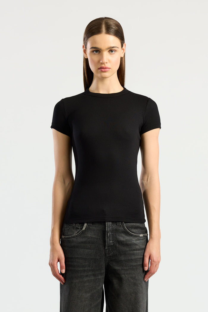 cotton citizen Verona Tee Jet Black