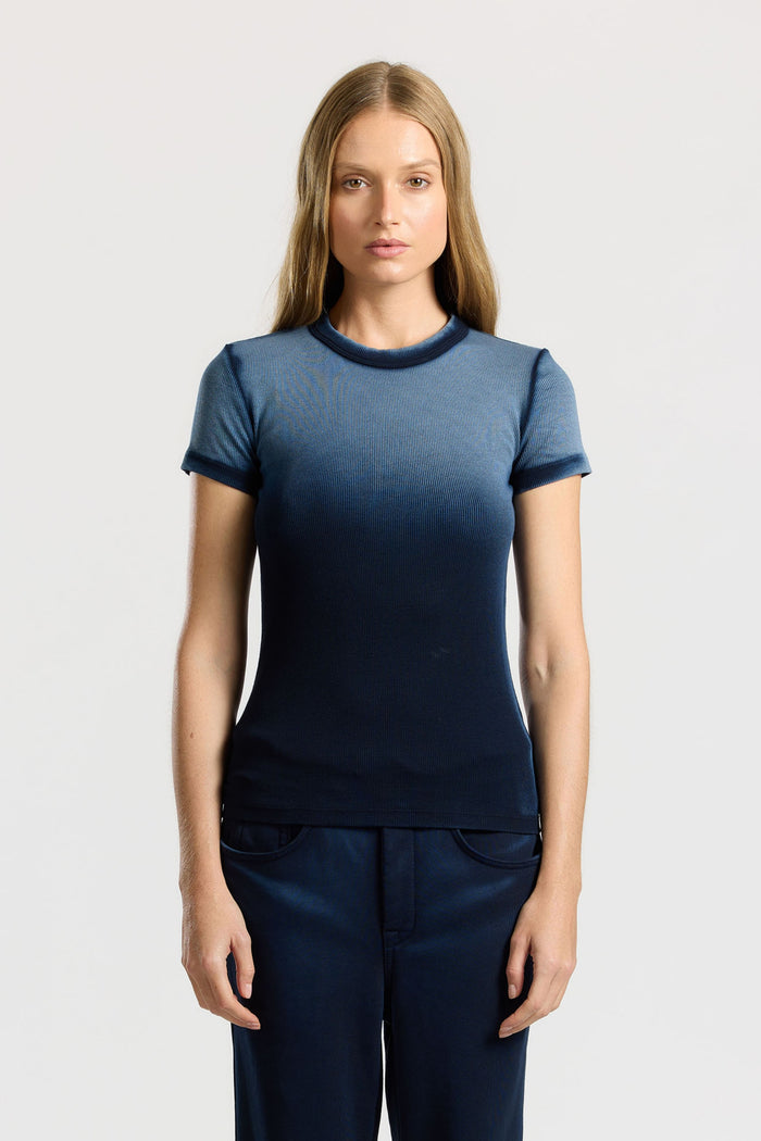 cotton citizen Verona Tee Navy Cast