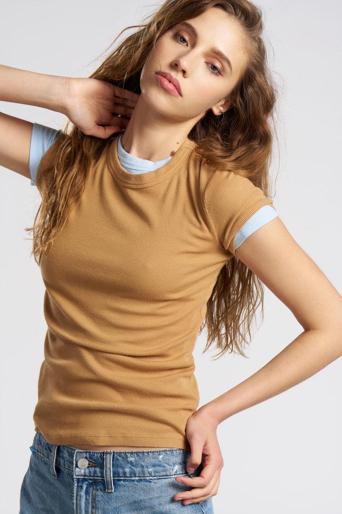 Cotton Citizen Verona Tee Wheat