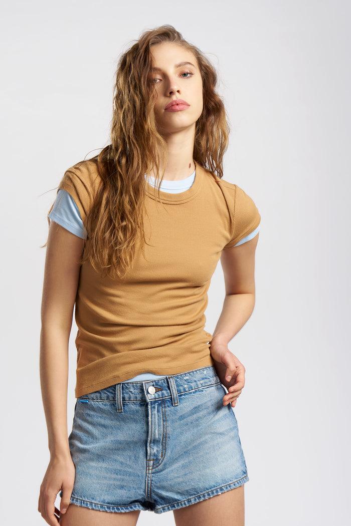 cotton citizen Verona Tee Wheat