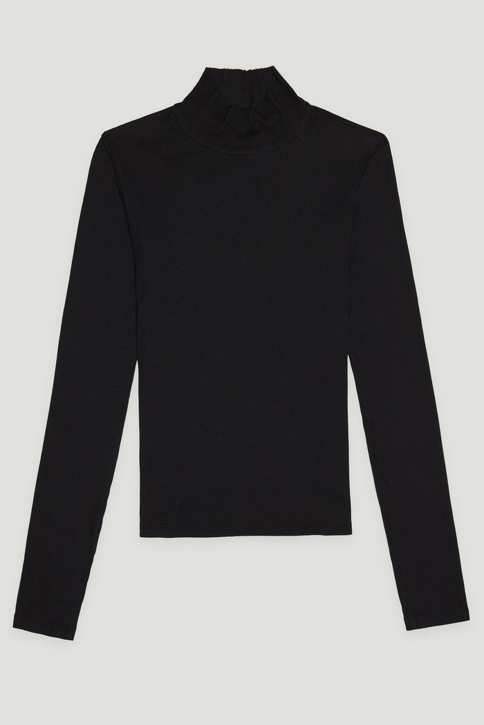 Cotton Citizen Verona Turtleneck Jet Black