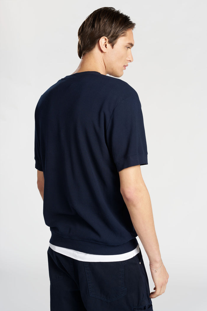 Cotton Citizen Hendrix Short Sleeve Crew Super Navy