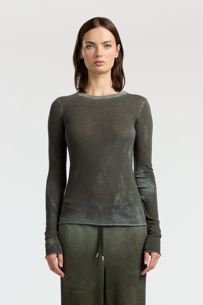 cotton citizen Marbella Long Sleeve Shirt Vintage Alpine