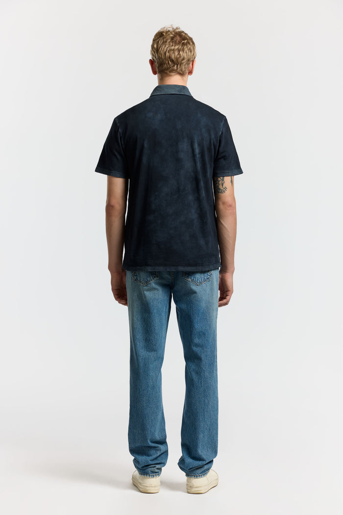 Cotton Citizen Presley Short Sleeve Buttondown Vintage Black