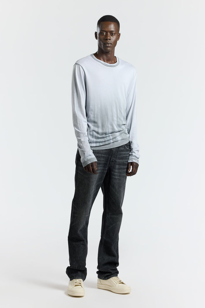 Cotton Citizen Prince Long Sleeve Shirt Cement Cast