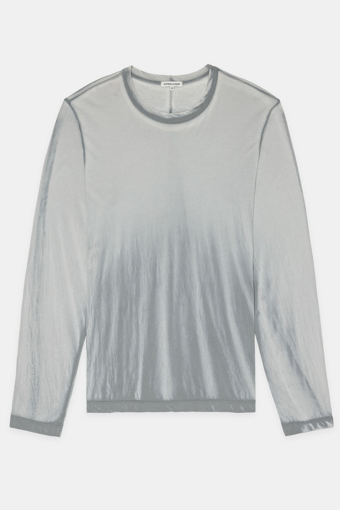 Cotton Citizen Prince Long Sleeve Shirt Cement Cast