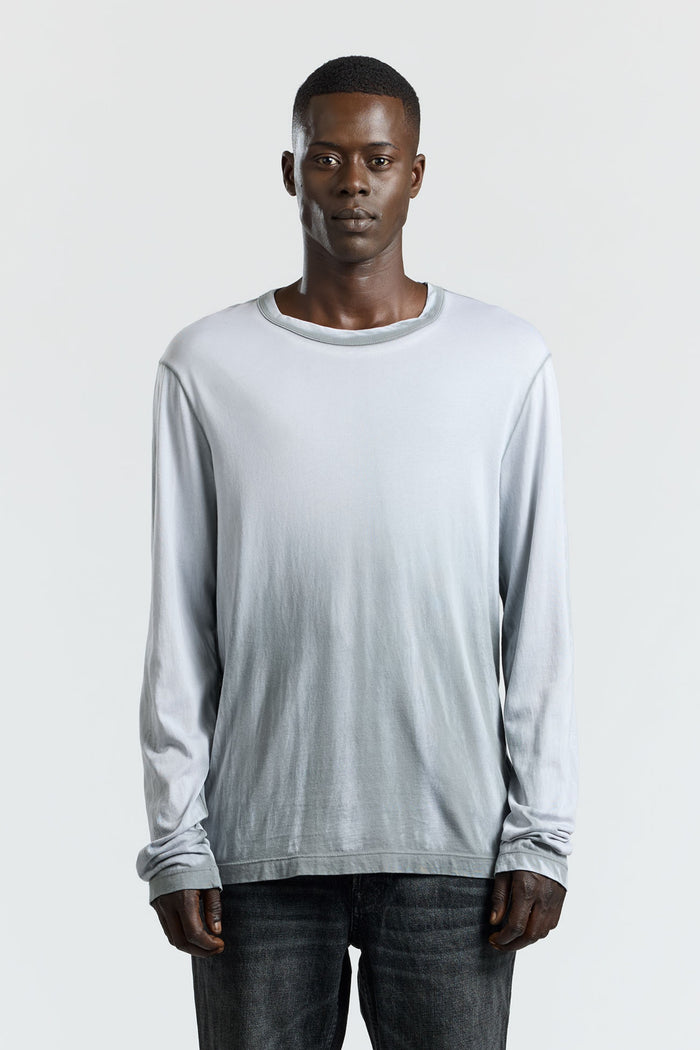 cotton citizen Prince Long Sleeve Shirt Cement Cast