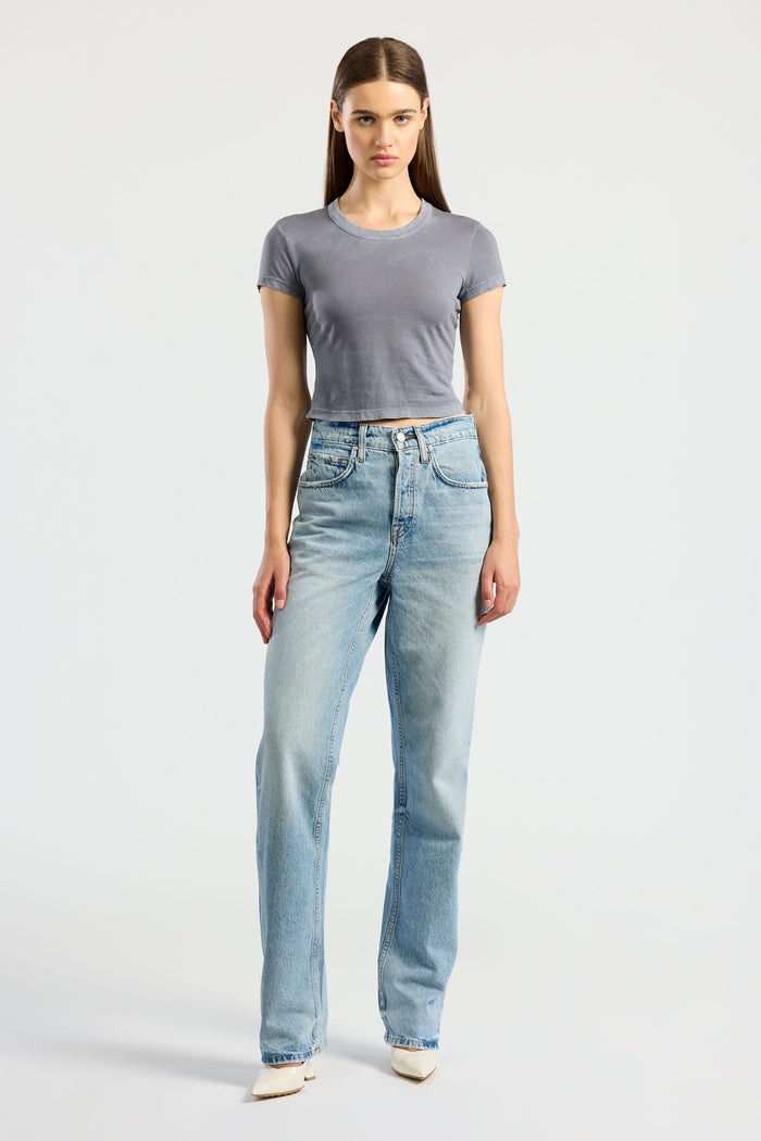 Cotton Citizen Standard Baby Tee Vintage Natural Blue