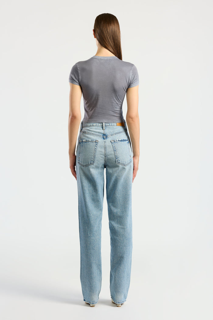 Cotton Citizen Standard Baby Tee Vintage Natural Blue