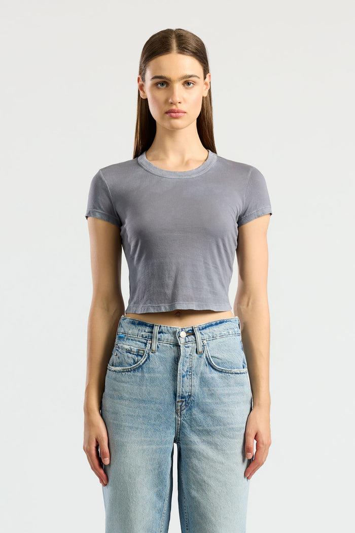 cotton citizen Standard Baby Tee Vintage Natural Blue