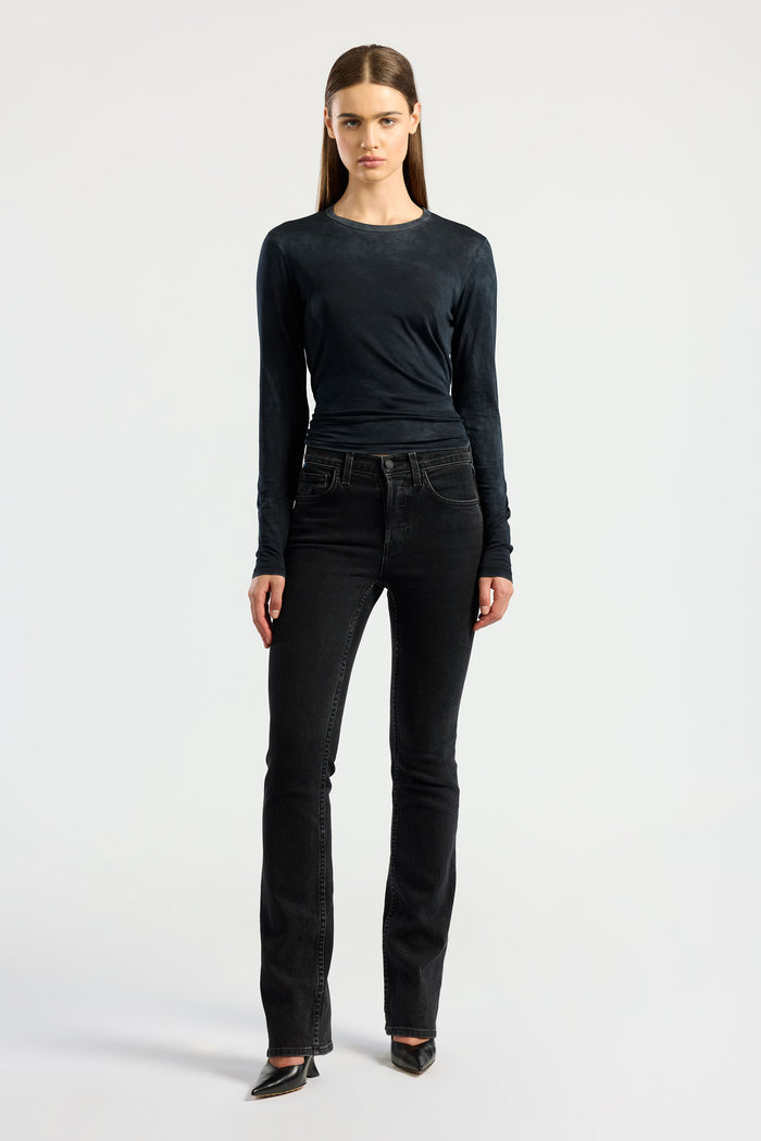 Cotton Citizen Standard Long Sleeve Shirt Vintage Black