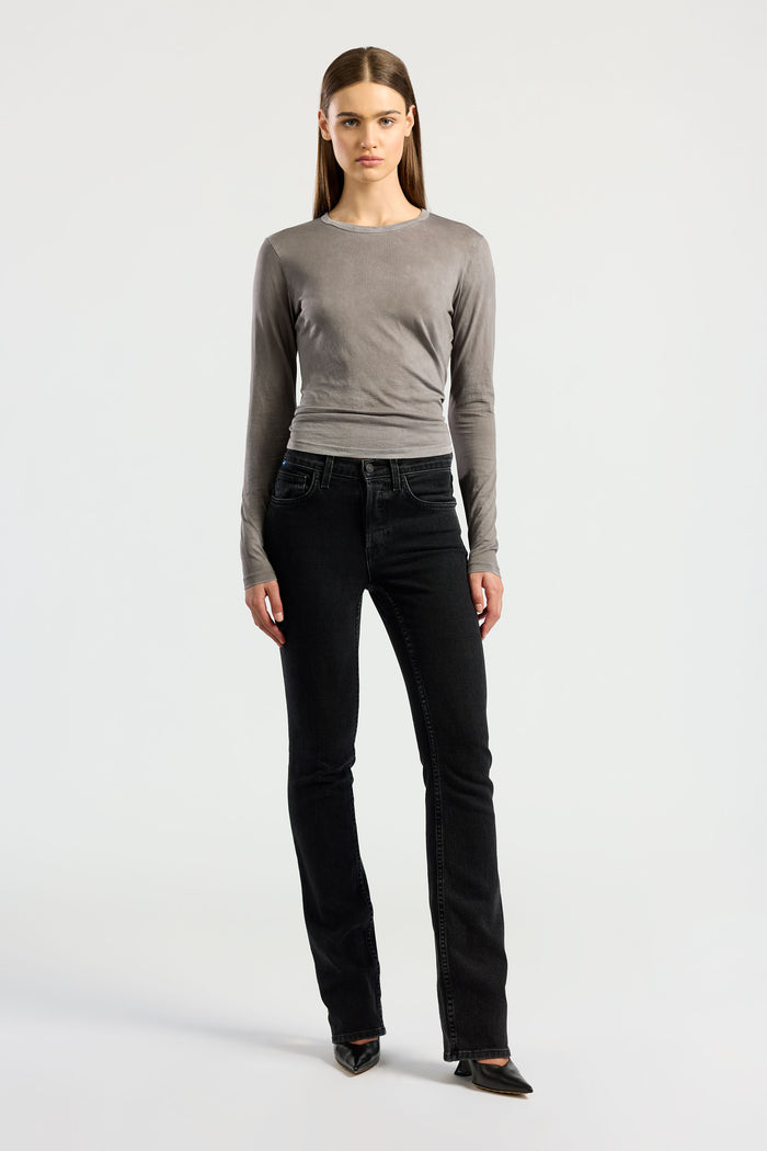 Cotton Citizen Standard Long Sleeve Shirt Vintage Cement