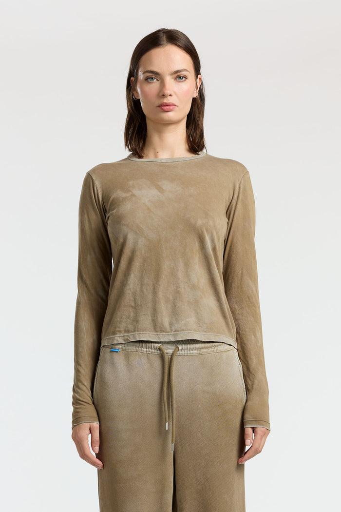 cotton citizen Standard Long Sleeve Shirt Vintage Chai