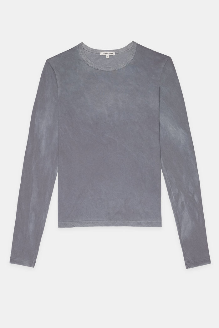 Cotton Citizen Standard Long Sleeve Shirt Vintage Natural Blue