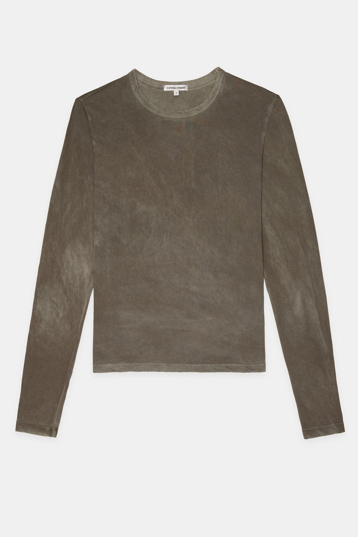 Cotton Citizen Standard Long Sleeve Shirt Vintage Taupe