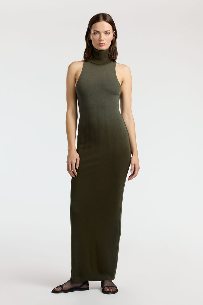cotton citizen Verona Sleeveless Maxi Dress Alpine Cast