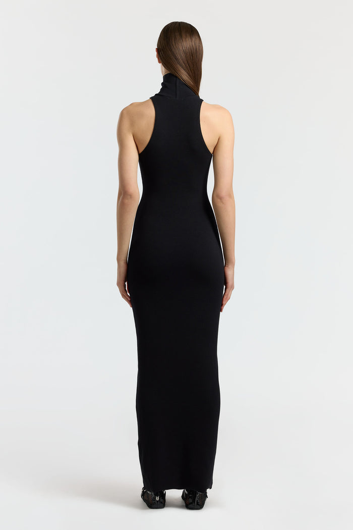 Cotton Citizen Verona Sleeveless Maxi Dress Jet Black