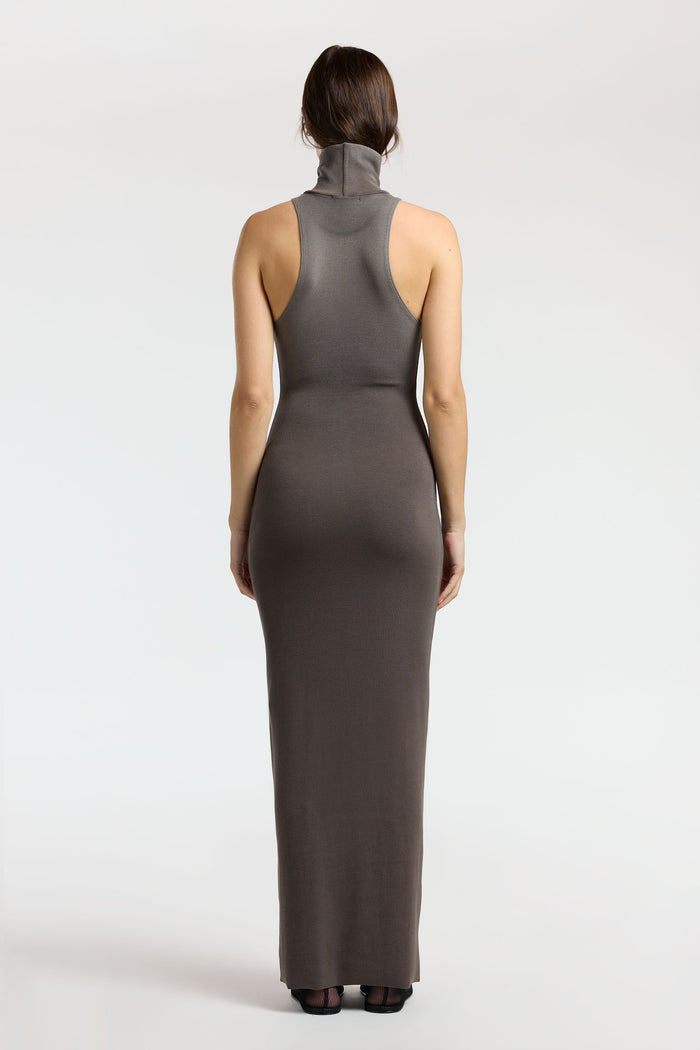 Cotton Citizen Verona Sleeveless Maxi Dress Stone Cast