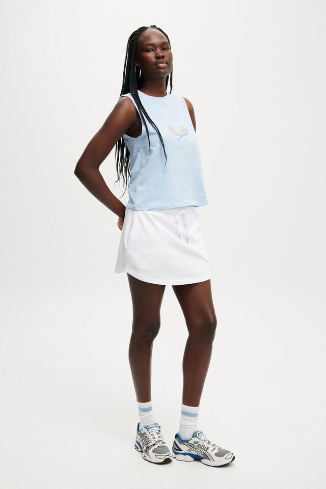 Cotton On Active Graphic Crew Tank Windsurfer/resort Club