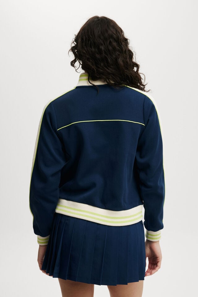 Cotton On Active Move Jacket Dark Water/coconut Milk