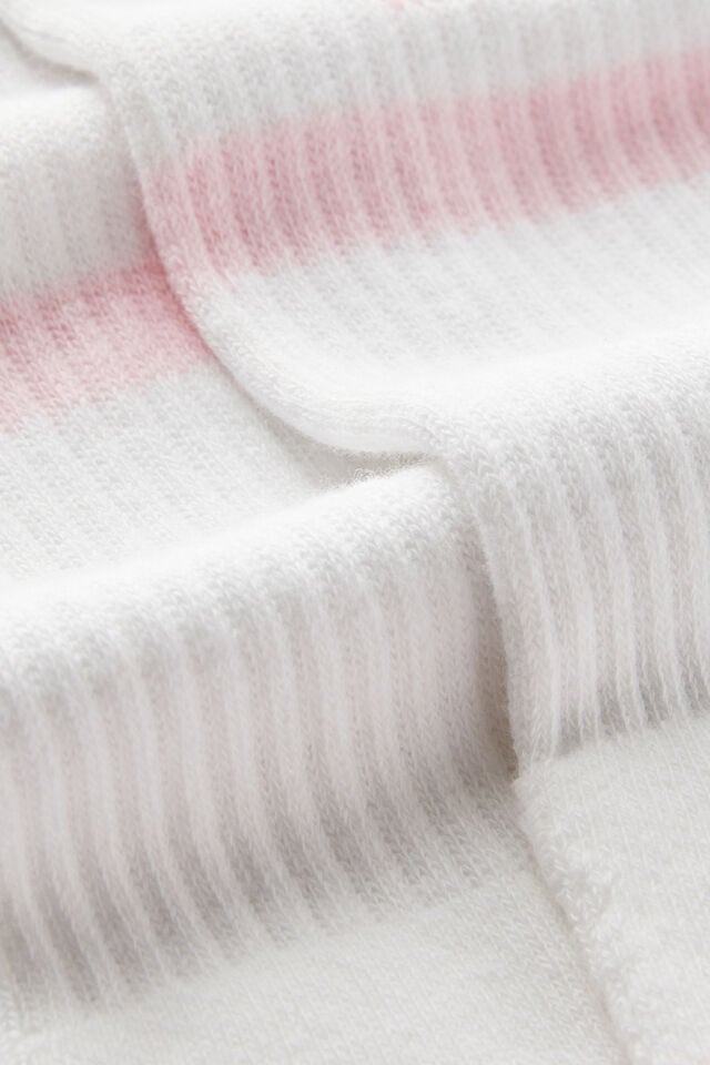 Cotton On Active Tube Sock 97 Coco/green Pink Multi