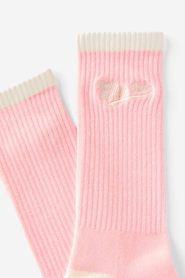 Cotton On Active Tube Sock Active Club/blushing Bride