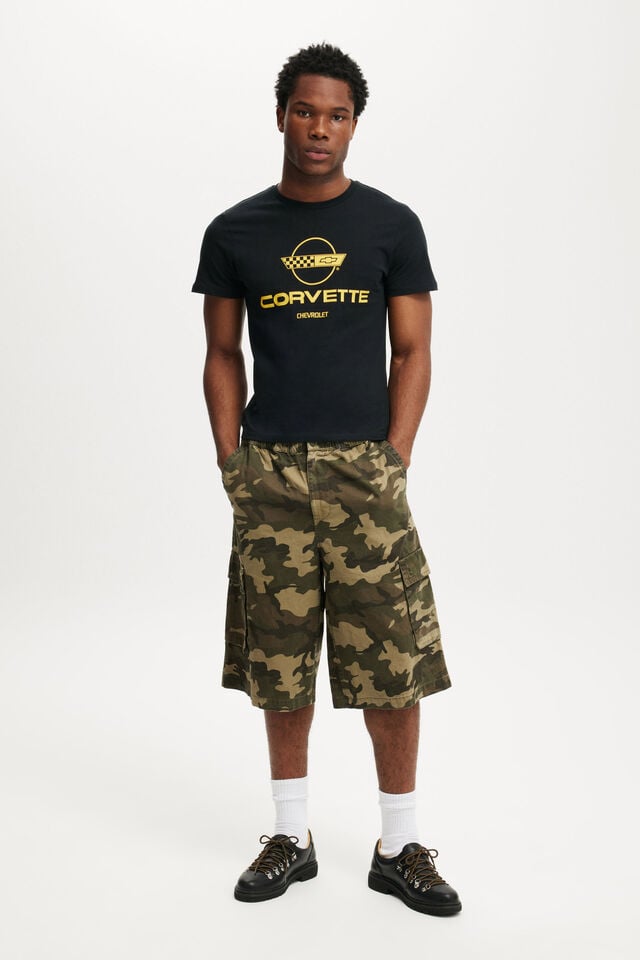 Cotton On Baby General Motors T-Shirt Lcn Gm Black / Gm - Corvette