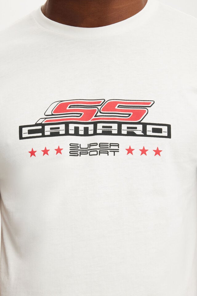 Cotton On Baby General Motors T-Shirt Lcn Gm Vintage White / Gm - Ss Camaro