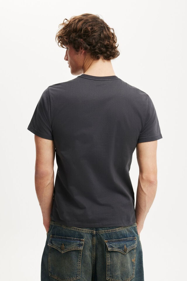 Cotton On Baby Graphic T-Shirt Washed Black/sorry 4 Last Night