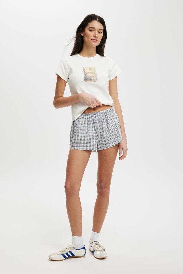 Cotton On Baby Graphic Tee Digital Floral/ Vintage White