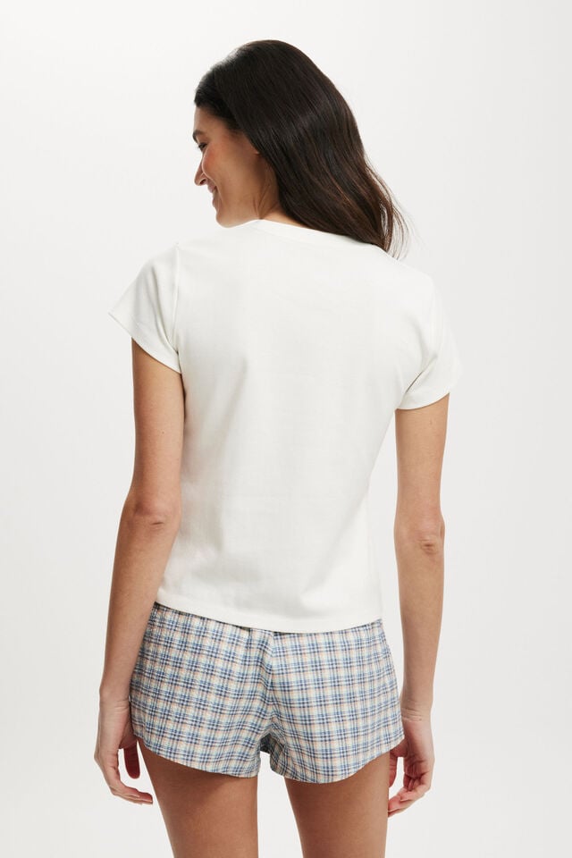 Cotton On Baby Graphic Tee Digital Floral/ Vintage White