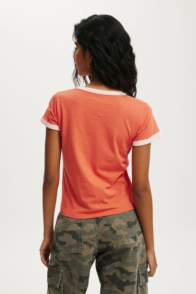 Cotton On Baby Graphic Tee Made For Miami/ Coral Crush